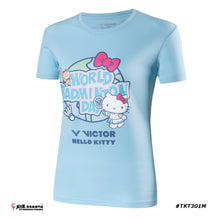 Load image into Gallery viewer, VICTOR x HELLO KITTY World Badminton Day T-Shirt #TKT301