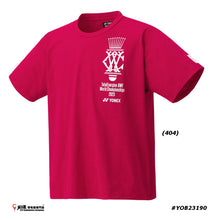 Load image into Gallery viewer, Yonex 2023 BWF WORLD CHAMPIONSHIPS 2023 T-shirt #YOB23190 JP VERSION