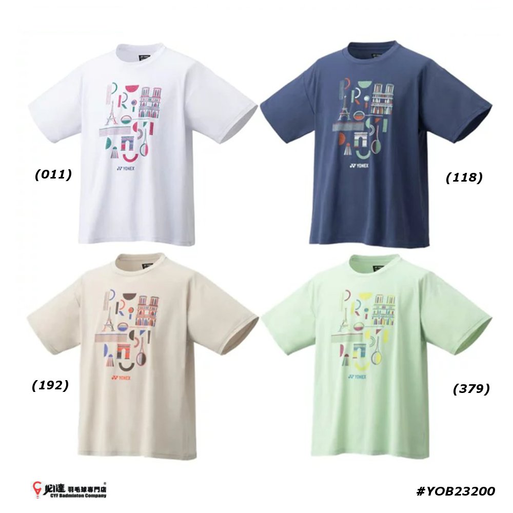 Yonex 2024 Paris Olympics Limited Edition T-shirt #YOB23200