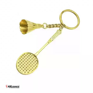 Key Chain - Racket + Shuttle