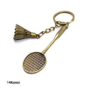 Key Chain - Racket + Shuttle