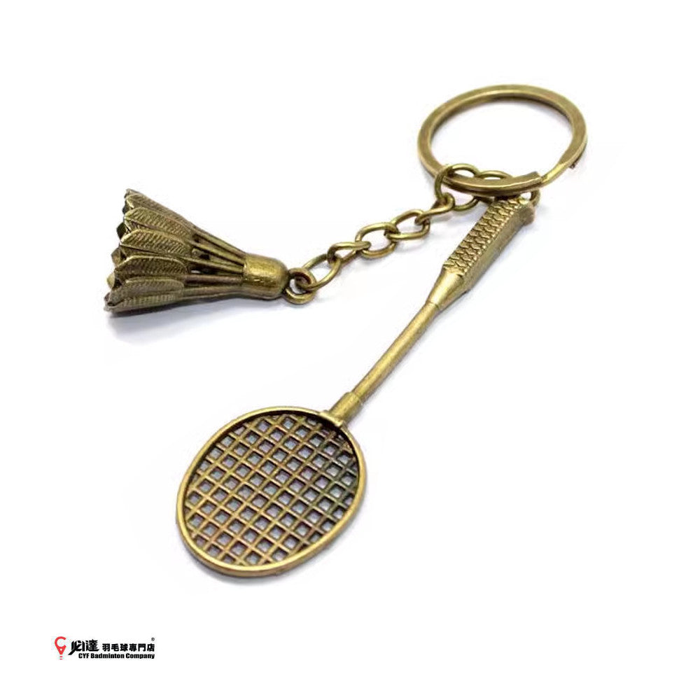 Key Chain - Racket + Shuttle