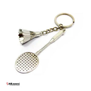 Key Chain - Racket + Shuttle