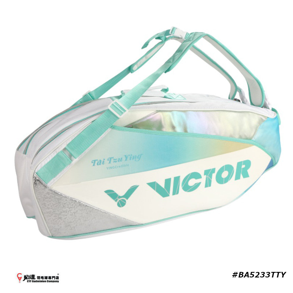 Victor TAI TZU YING Tribute Collection 6-Piece Racket Bag BR5233TTY AR