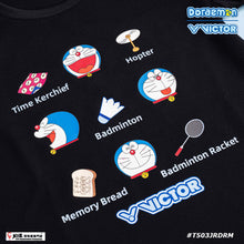 Load image into Gallery viewer, VICTOR Doraemon Junior T-Shirt #T-503JRDRM
