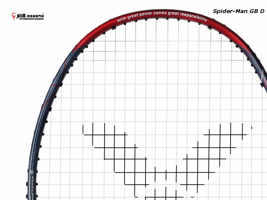 VICTOR SPIDER-MAN THEMED LIMITED RACKET SET – CYF Badminton Company