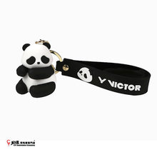 Load image into Gallery viewer, Victor TotalEnergies BWF Thomas &amp; Uber Cup Finals 2024 Souvenir Panda Key Chain
