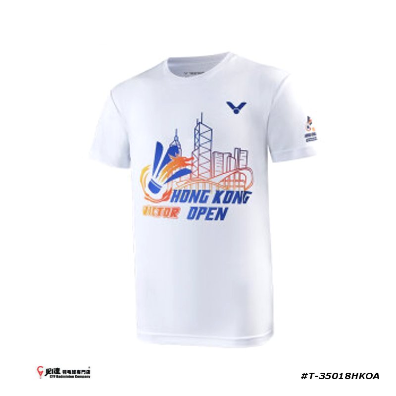 Victor HK Open 2023 Memorial T-shirt #T-35018HKO