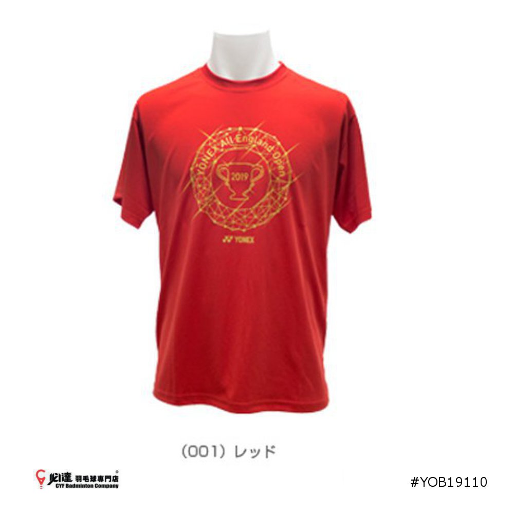 Yonex #YOB19110 Uni Round Neck T-shirt (36% OFF)