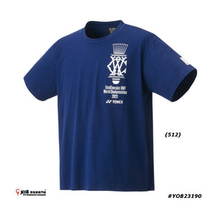 Yonex 2023 BWF WORLD CHAMPIONSHIPS 2023 T-shirt #YOB23190 JP VERSION