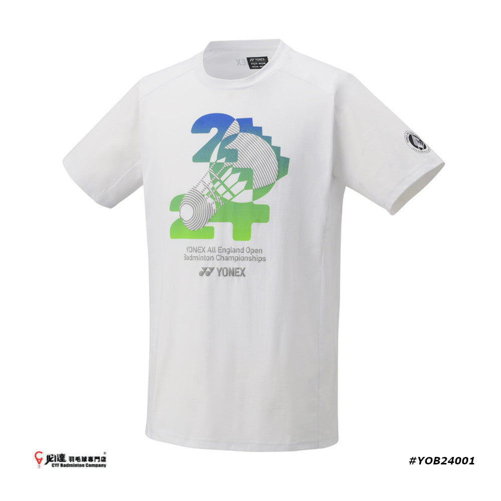 Yonex 2024 All England Limited Edition T-shirt #YOB24001 JP