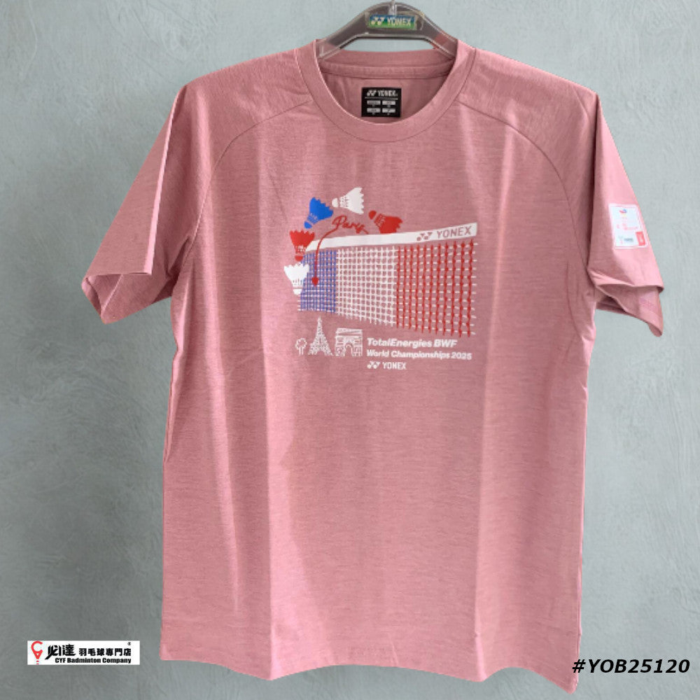 Yonex 2025 World Champion Limited Edition T-shirt #YOB25120 JP