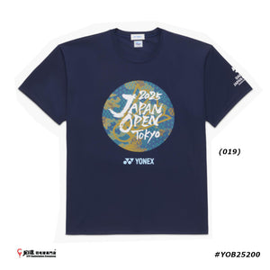 Yonex 2025 Japan Open Limited Edition T-shirt #YOB25200 JP VERSION