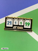 Load image into Gallery viewer, Yonex Bag Enamel Pin - Scoreboard
