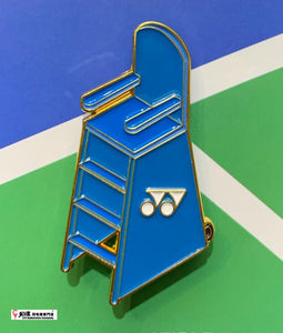 Yonex Bag Enamel Pin - Umpire Chair