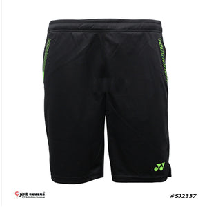 Yonex Junior Shorts #SJ-S092-2337-EASY22-S (Jet Black/Jasmine Green)