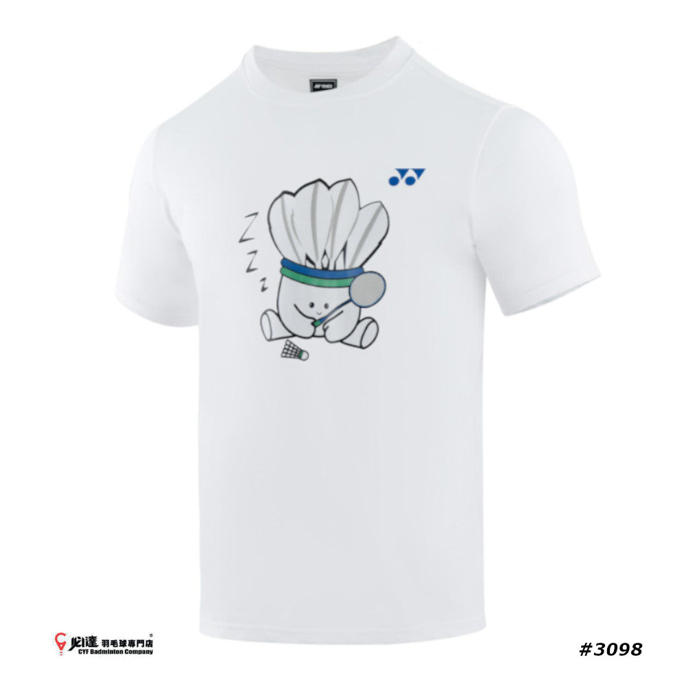 Yonex Cute Shuttlecock T-shirt #RM-3098-MYMAS25 Sleepy Head