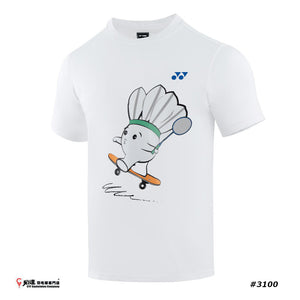 Yonex Cute Shuttlecock T-shirt #RM-3100-MYMAS25 (Sky Birdy)