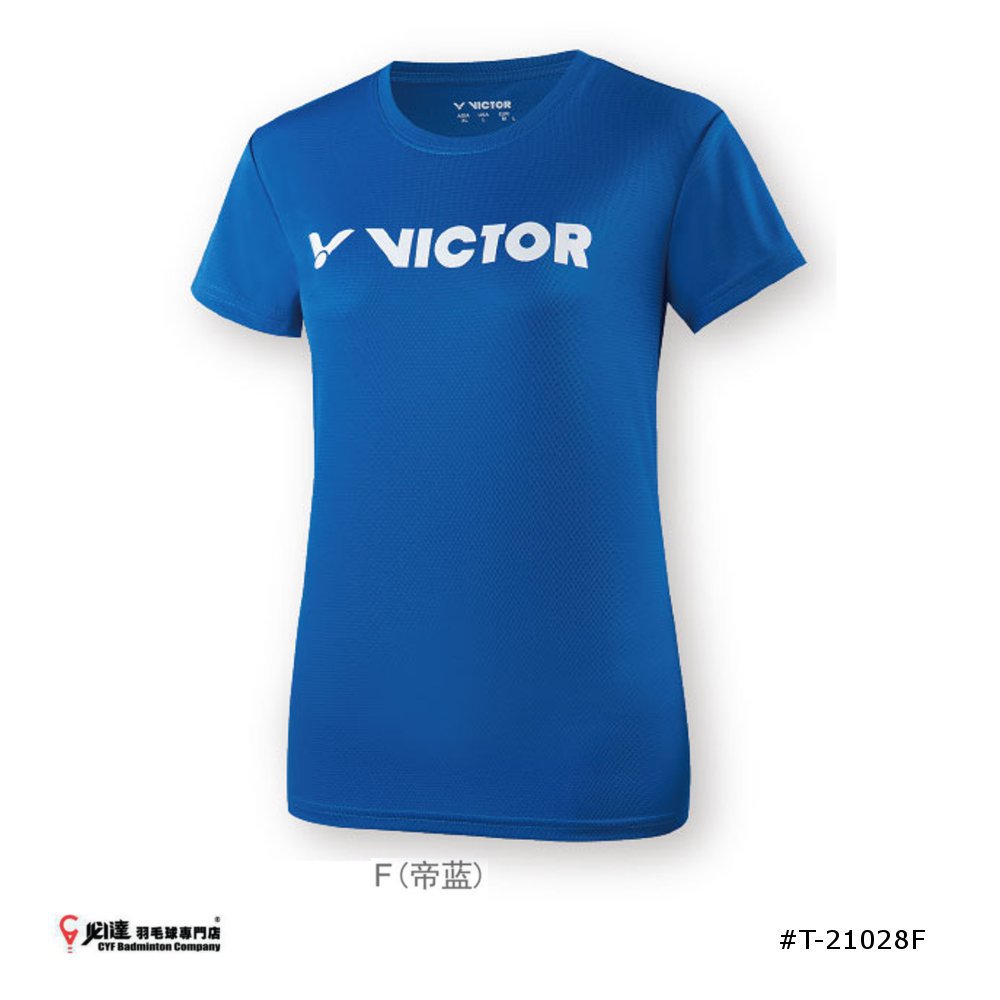 Victor Logo Women Round-Neck T-Shirt #T-21028