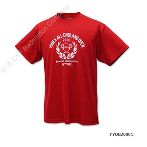 Yonex 2020 All England Limited Edition T-shirt #YOB20001 (33% off)