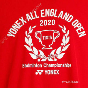 Yonex 2020 All England Limited Edition T-shirt #YOB20001 (33% off)