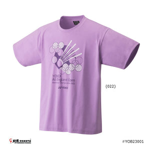 Yonex 2023 All England Limited Edition T-shirt #YOB23001 JP VERSION
